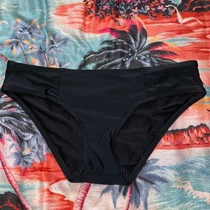 Aerie Bikini Bottoms Black Size S